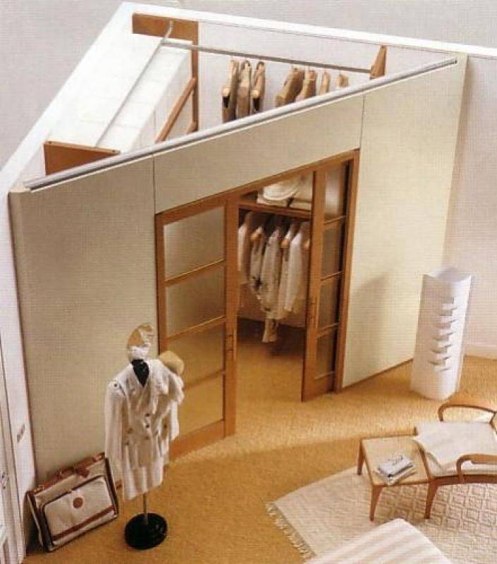 Монтаж гардеробной комнаты из гипсокартона
