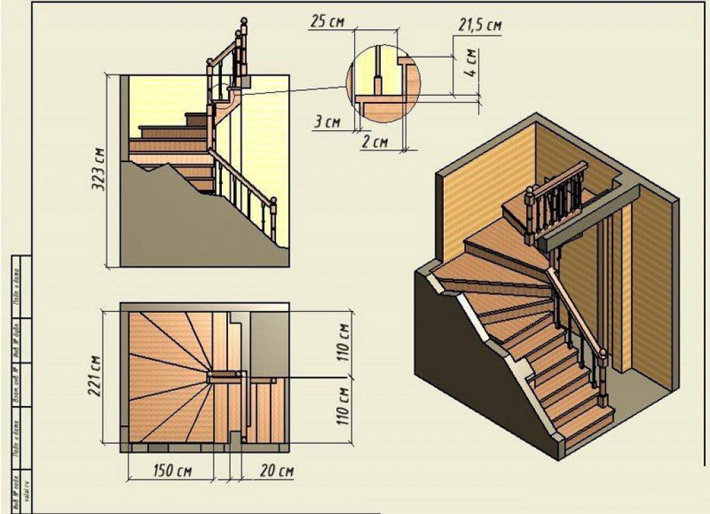 Удобные лестницы на второй этаж в частном доме: 4 совета по выбору