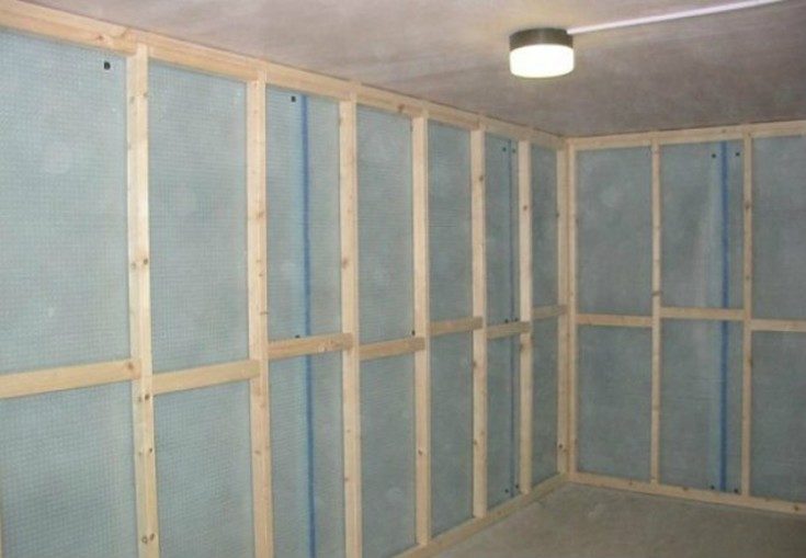 Обрешетка под гипсокартон: установка на потолок и на стену, обшивка и шпаклевание