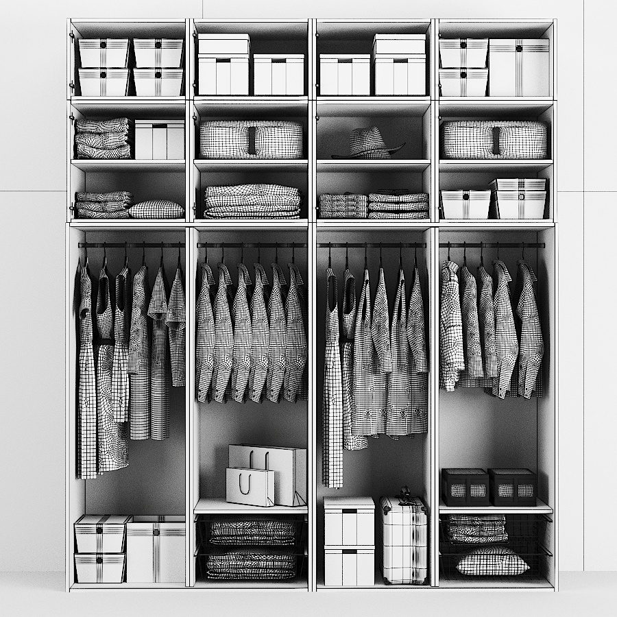 Гардеробные системы икеа: конструктор гардероба, наполнение для шкафов ikea, примеры, каталог, фото