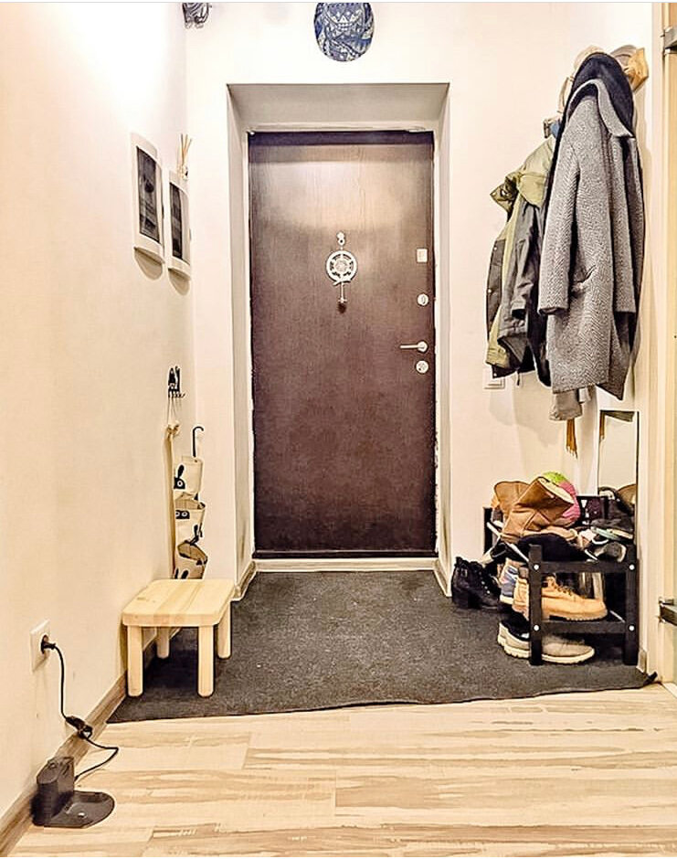 Дизайн маленькой прихожей в квартире: 55 реальных фото интерьеров