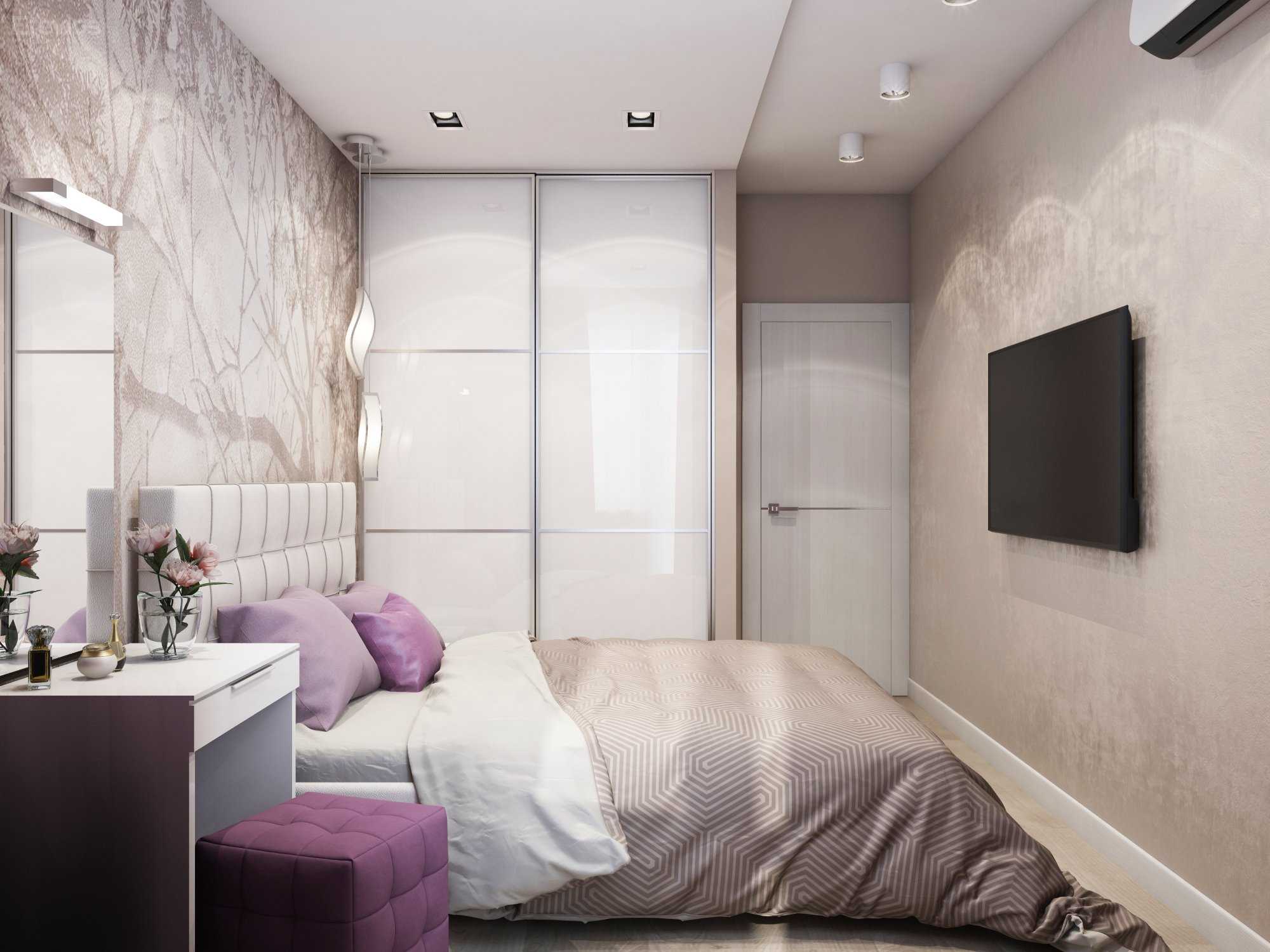 Спальня 13 кв. м.: несколько фото примеров стильного и уютного интерьера для маленькой спальни