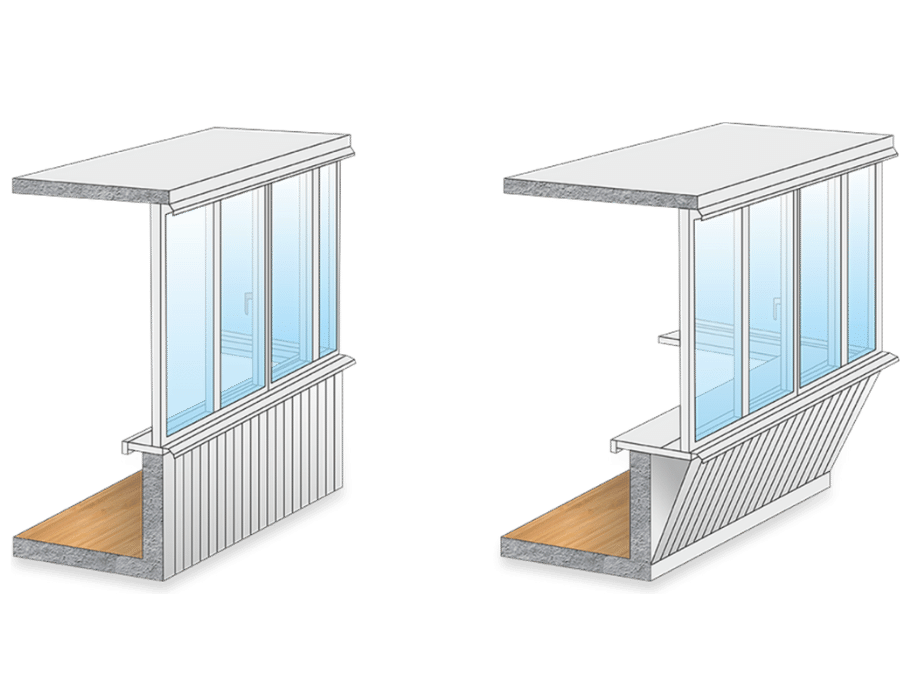 Балконы с выносом, конструкции и монтаж, можно ли увеличить балкон самостоятельно, фото расширенных балконов по плите и подоконнику