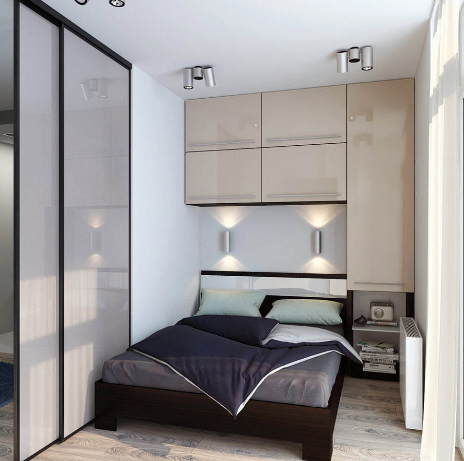 Маленькая спальня с современным интерьером: выбор дизайна и фото идей для оформления