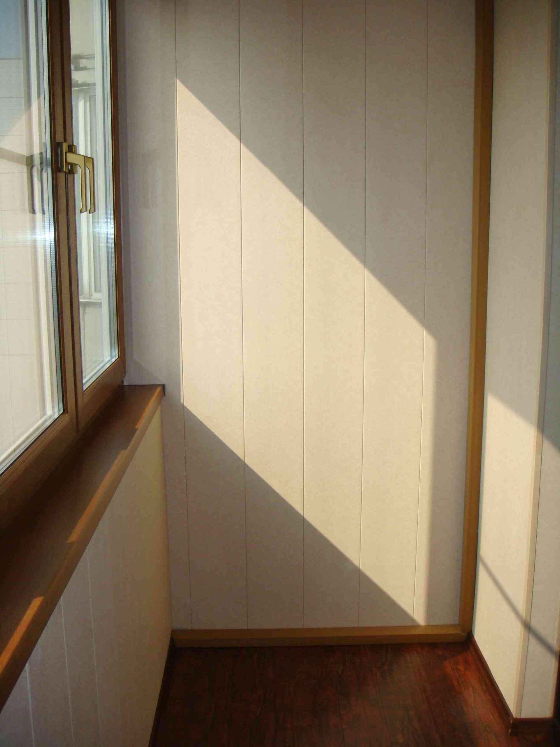 Панели пвх для отделки балкона