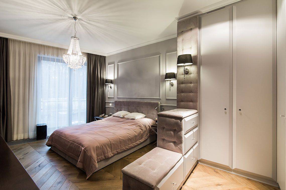 Дизайн спальни 15 м² – стандартные и оригинальные идеи - 40 фото