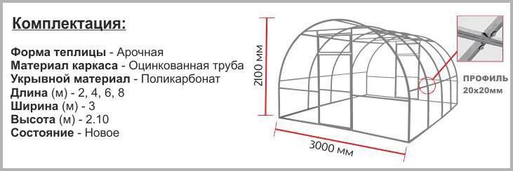 Сколько листов поликарбоната надо на теплицу 3х6 и 3х4, расчет поликарбоната на теплицу других размеров