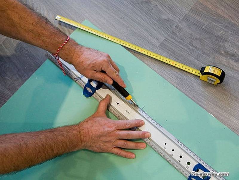 Чем и как правильно резать гипсокартон в домашних условиях: видео