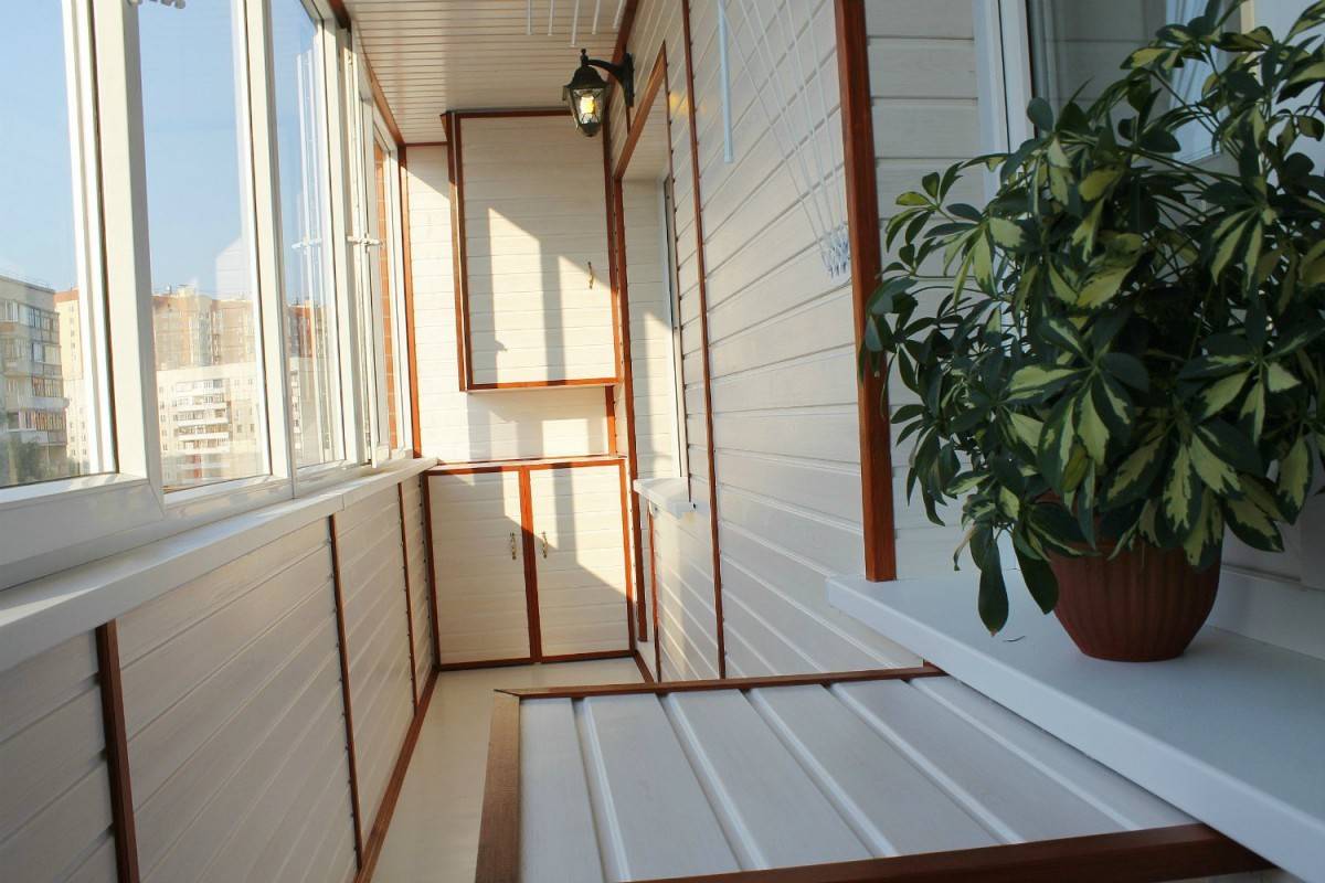 Материал для отделки балкона внутри - только ремонт своими руками в квартире: фото, видео, инструкции