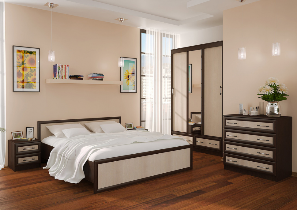 Модульные спальни: советы по дизайнерскому оформлению