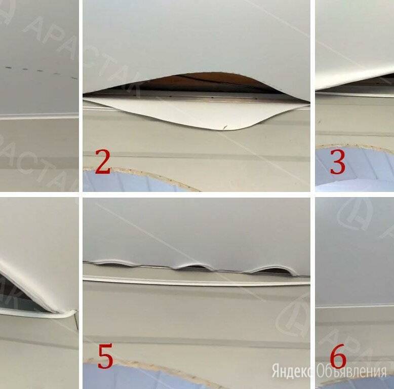 Что будет, если проткнуть натяжной потолок, как это можно исправить?