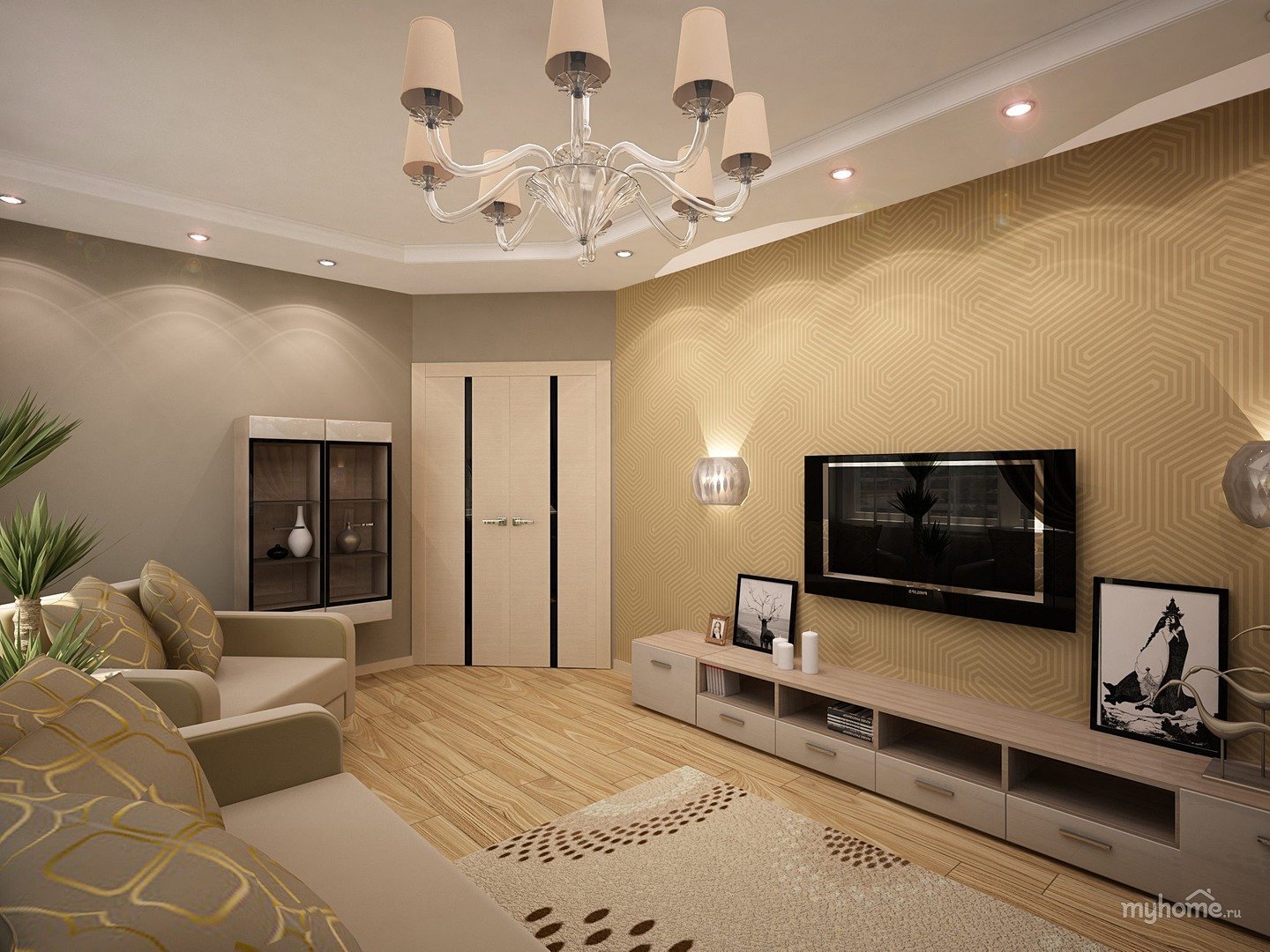 Светлая гостиная - все особенности оформления дизайна светлой гостиной (фото + инструкция)