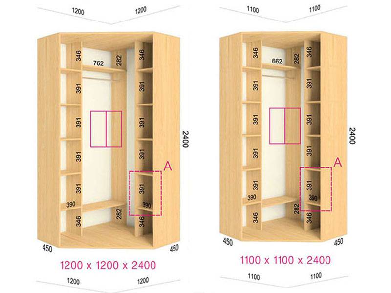 Шкафы в угол не большой. угловой шкаф – практичный и красивый гардероб для вашей спальни