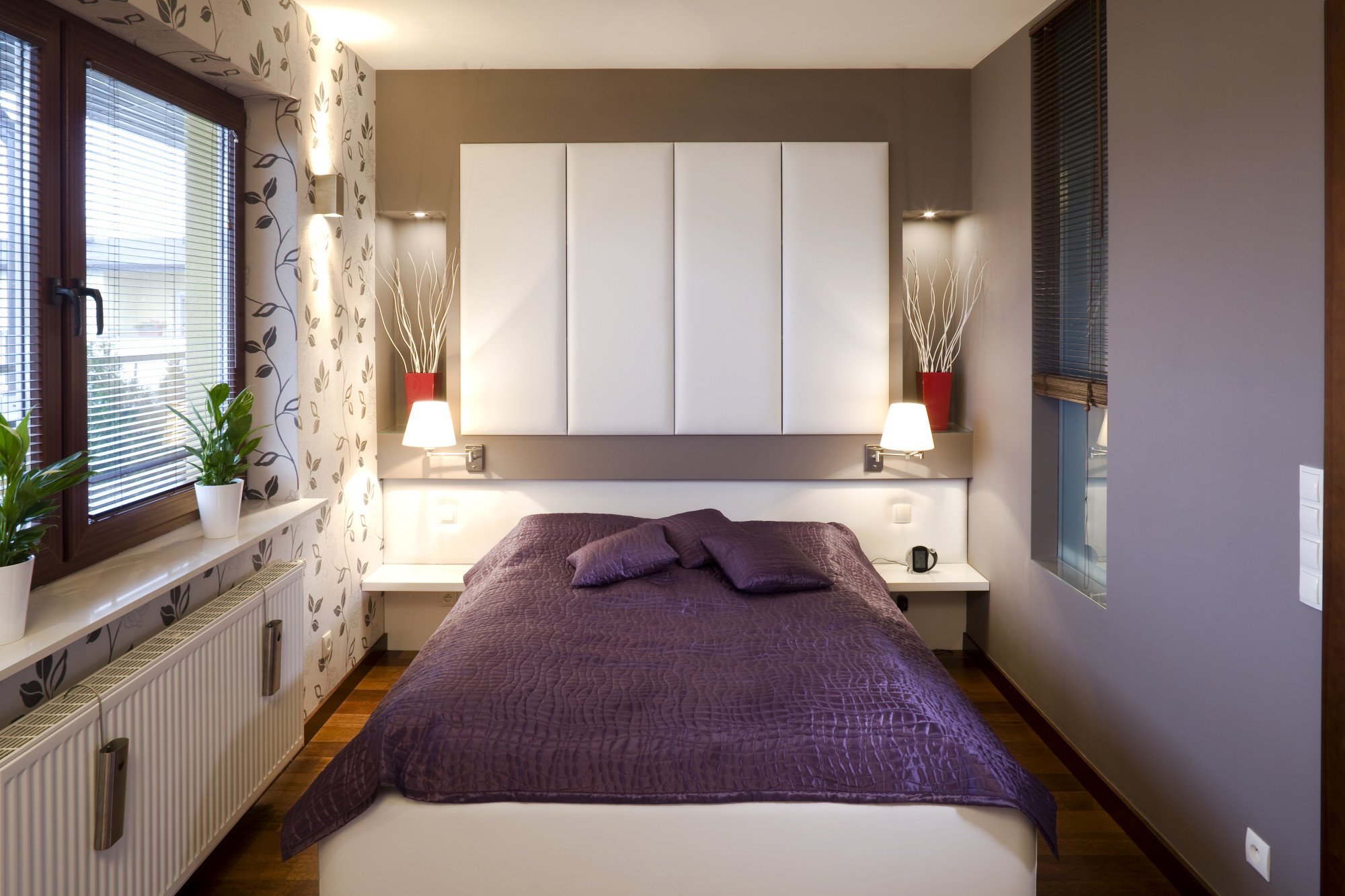 Идеи для маленькой спальни: стильный интерьер в ограниченном пространстве