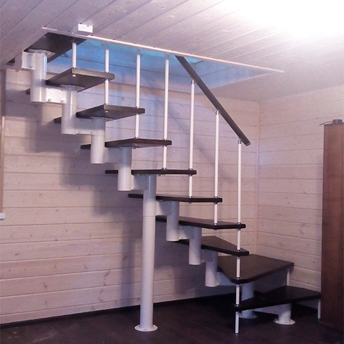 Модульная лестница: 2 варианта конструкции
