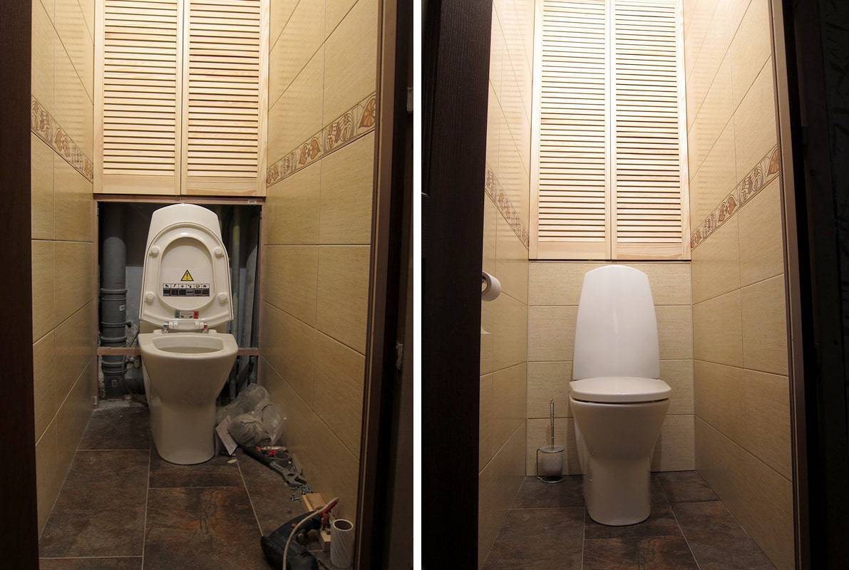Жалюзи в туалете за унитазом, в ванной комнате: выбор вида, установка рулонных изделий для сантехнического шкафа, фото, советы, как правильно закрыть трубы