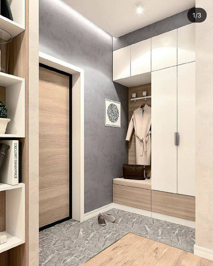 Дизайн квадратной прихожей: 50 фото-идей для обустройства маленькой комнаты