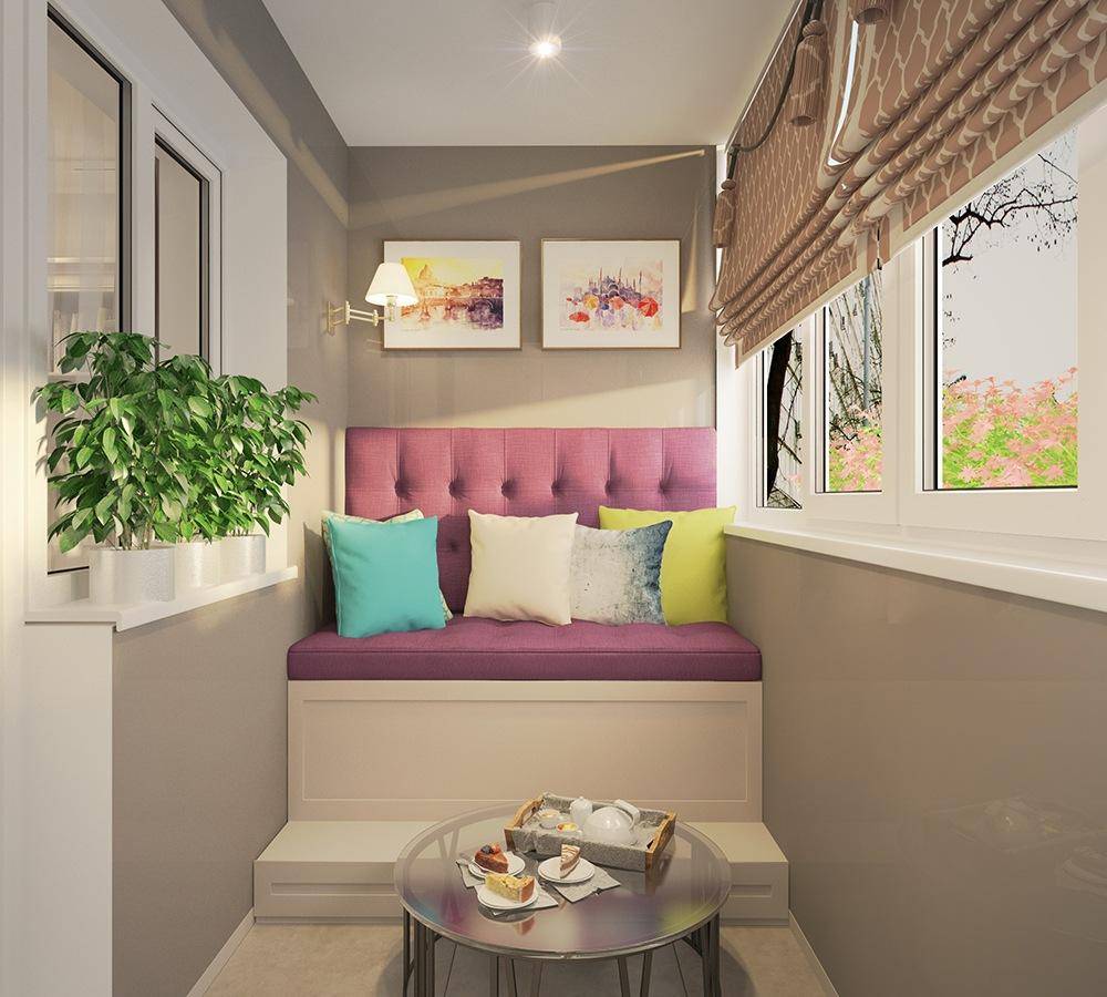 Спальня на балконе: выбор кровати и дизайн спального места