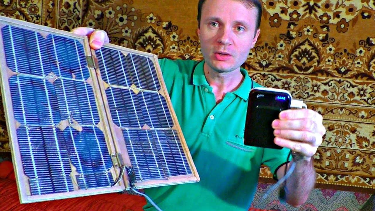 Солнечная батарея своими руками [инструкция+схема]