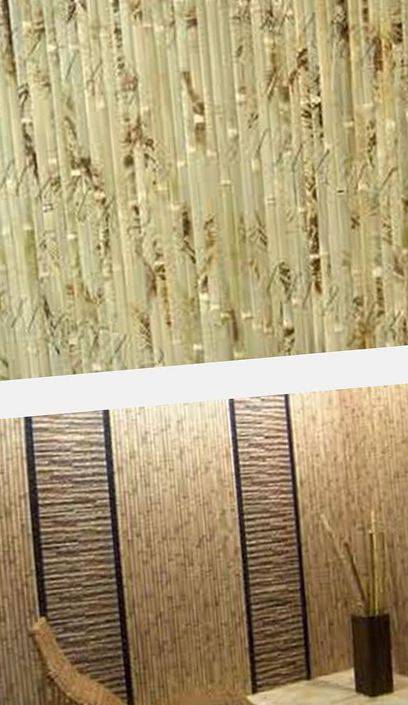 Бамбуковые обои в интерьере | советы специалистов