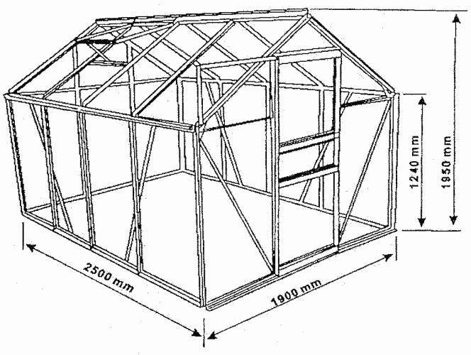 Теплица 3 на 4 из поликарбоната: 2х3 парник и сколько ширина, размеры и длина метра, 3х4 высота сборки и чертеж