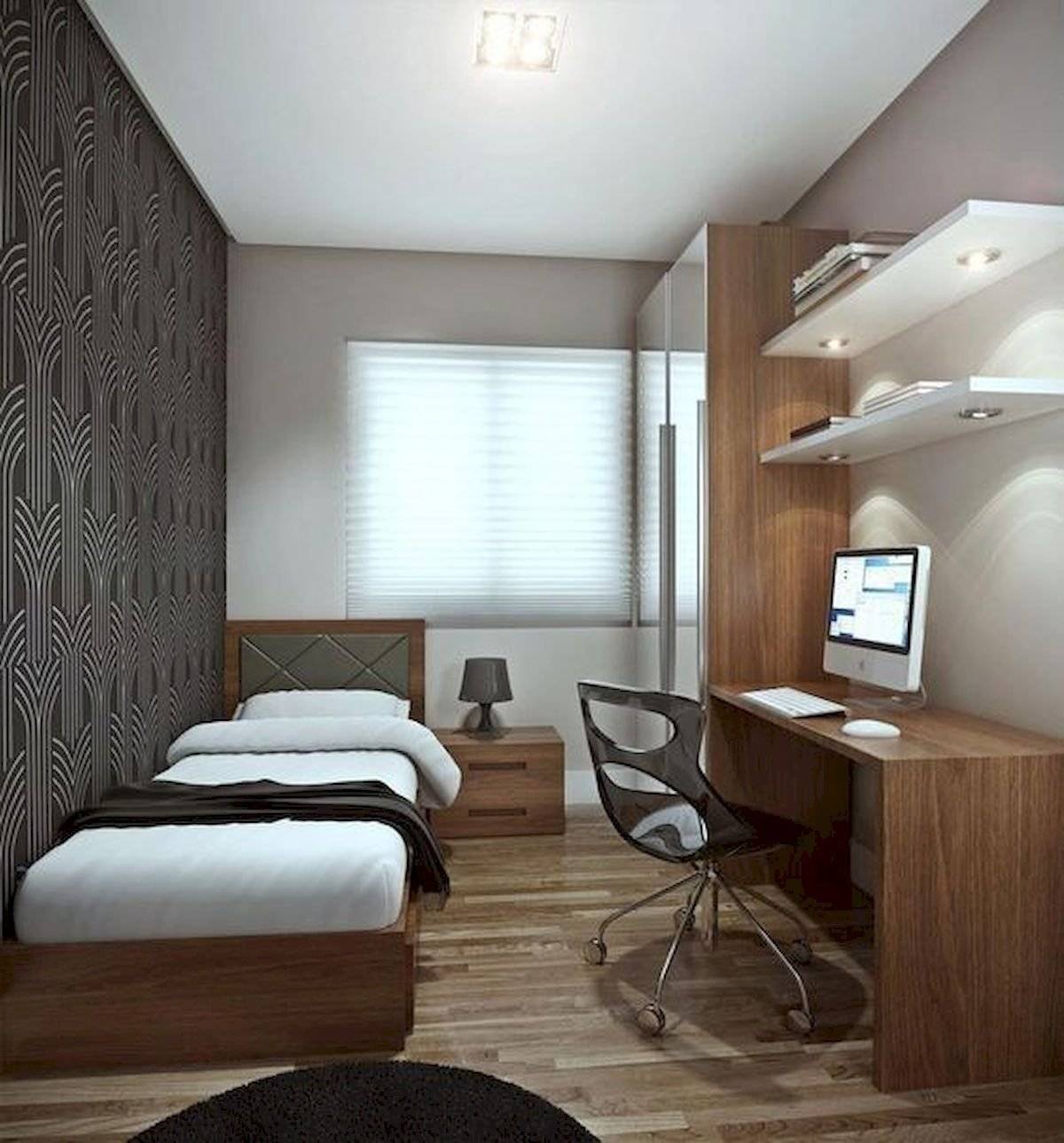 Спальня 10 кв. м. – правила уютного зонирования и 70 фото дизайна