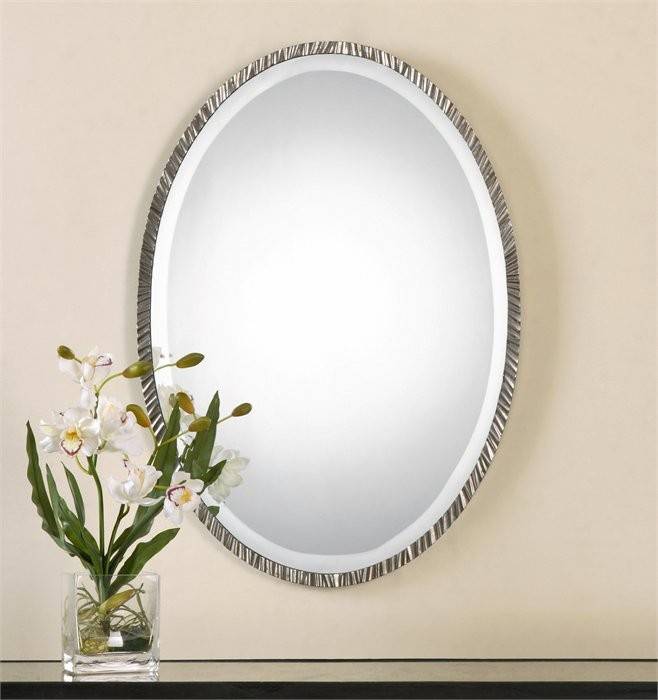 Настенное зеркало в прихожую: фото больших с подсветкой, недорогие в раме, овальное с полочкой