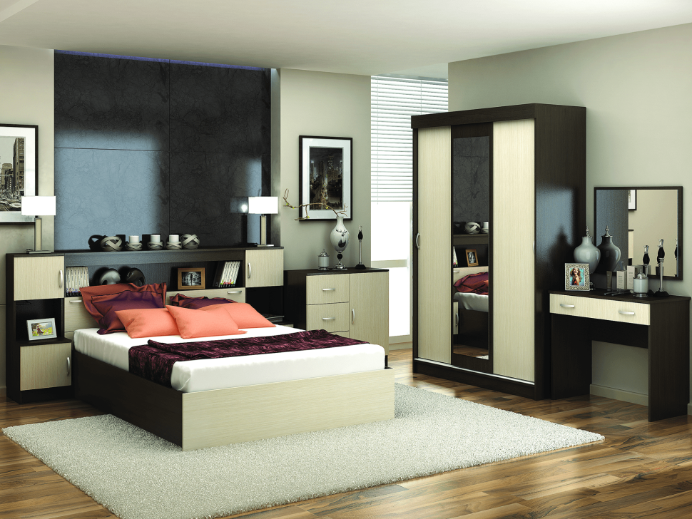 Виды модульных шкафов для спальни: как правильно выбрать?