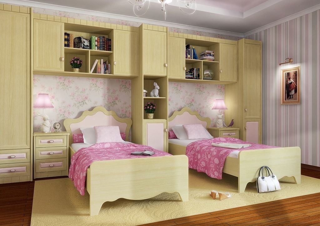 Комнаты для девочек 9, 10, 11 лет — выбор мебели и отделки, фото интерьеров