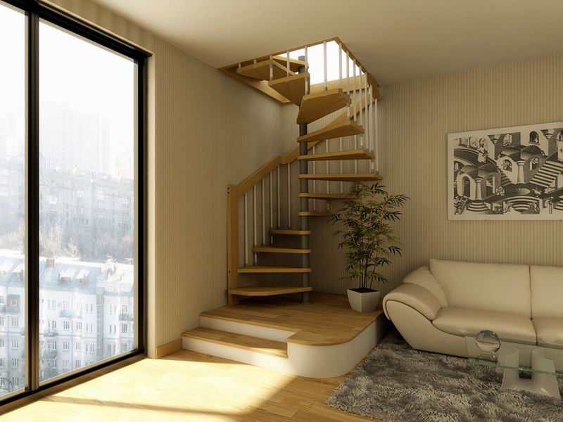 Лестницы на второй этаж в частном доме своими руками: схема, фото
