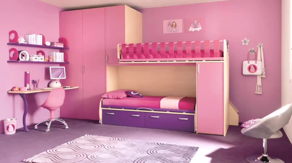 Март 2023 ᐈ 🔥 (+87 фото) дизайн детской комнаты для двух девочек