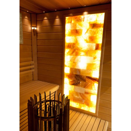 Световое панно: светодиодное на стене с подсветкой, из гималайской соли, новогодние стеклянные светильники