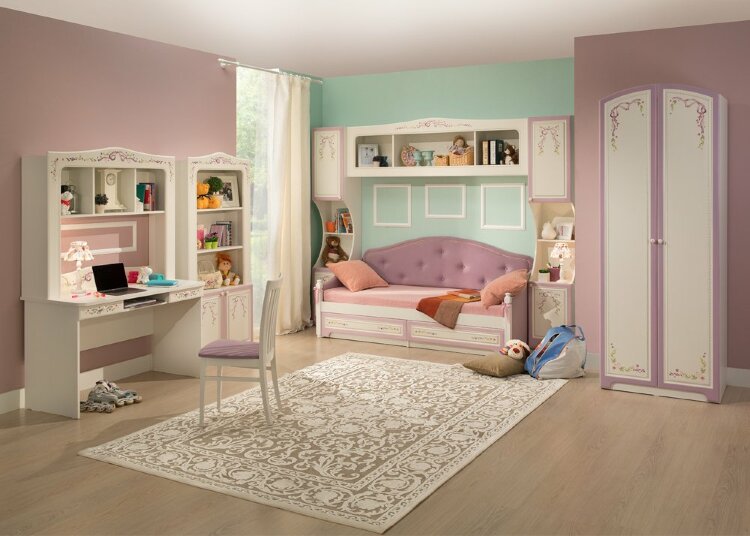 Детские спальни в квартире, доме и садике - зонирование, планировка, фото идеи дизайна для девочек и мальчиков