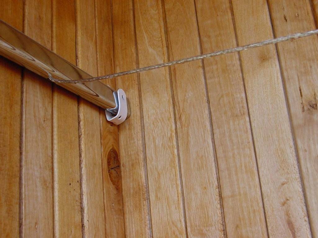 Сушилка для белья потолочная лиана: инструкция по установке на балконе